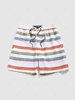 ZAFUL Lace Up Colorblock Striped Shorts Xl Multi d