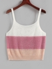 ZAFUL Ladder Colorblock Plus Size Sweater Vest