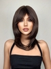 zaful Layered Straight Mid-length Middle Part Synthetic Wig