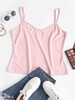 ZAFUL Plus Size Beading Cami Top