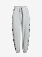 ZAFUL Plus Size Drawstring Butterfly Print Sweat Joggers