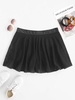 ZAFUL Plus Size Fishnet Swim Skort Xxxl Black