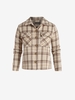ZAFUL Plus Size Flannel Plaid Single Breasted Pocket Shacket