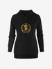 ZAFUL Plus Size Logo Embroidered Kangaroo Pocket Hoodie