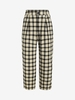 ZAFUL Plus Size Plaid Pockets Tapered Pants