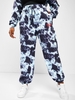 ZAFUL Plus Size Tie Dye Dragon Print Joggers