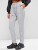 ZAFUL Quilted Pocket Drawstring Sweatpants Xl Light gray