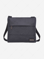 Zipper Business Square Canvas Crossbody Bag