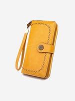 Zipper Hollow Out Wallet