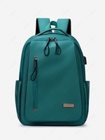 Zippered School Travel Work Backpack