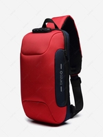 Zippered Waterproof Outdoors Sling Bag