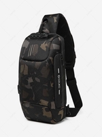 Zippered Waterproof Outdoors Sling Bag