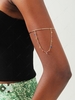 Zircon Chain Upper Arm Cuff
