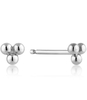 AH E002-01H 925 Sterling Zilver Modern Minimalism