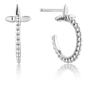 AH E002-02H 925 Sterling Zilver Modern Minimalism