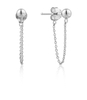 AH E002-06H 925 Sterling Zilver Modern Minimalism