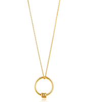 AH N002-01G 925 Sterling ZIlver Modern Minimalism