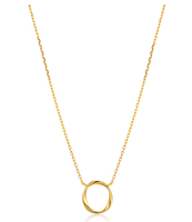 AH N015-02G 925 Sterling Zilver Twister