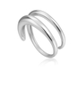 AH R024-02H 925 Sterling Zilver Luxe Minimalism