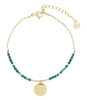 Armband bedel & malachite