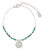 Armband bedel & malachite