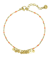 Armband Goudkleurige Kralen Muntjes