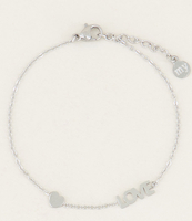 Armband met Love en Hartje