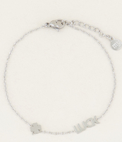 Armband met Luck en Klaver