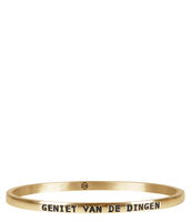 Armband Met Tekst Geniet