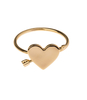 Arrow Heart Ring