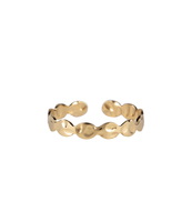 Beated Flat Coin Ring X My Jewellery
