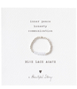 Beauty Blue Lace Agate Silver Ring S/M