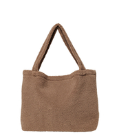 Brown Chunky Teddy Mom Bag