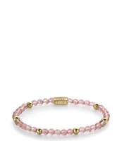 Cherry Rose - 4mm - yellow gold plated