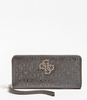 Chic Shine Slg Lrg Zip Around