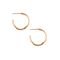 Chunky Mid Size Hoops