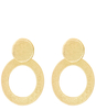 Circle Statement Earrings