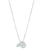 Coin With Amazonite Gem Necklace X My Jewellery