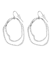 Curved Beaten Hoops X My Jewellery