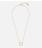 Cutout Hexagon Charm Necklace