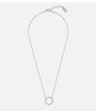 Cutout Hexagon Charm Necklace