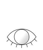 Cycloop Muurspiegel Medium