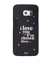 Disco Glitter Hardcase Galaxy S6 Edge