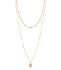 Double Necklace With Coin X My Jewellery