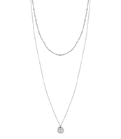 Double Necklace With Coin X My Jewellery