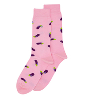 Eggplant Socks