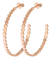 Essentiele All Hexagons Hoop Earrings