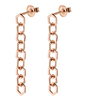 Essentiele Open Hexagons Chain Earrings