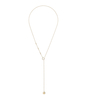 Essentielle Hexagon Charm Lariat Necklace