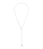 Essentielle Hexagon Charm Lariat Necklace